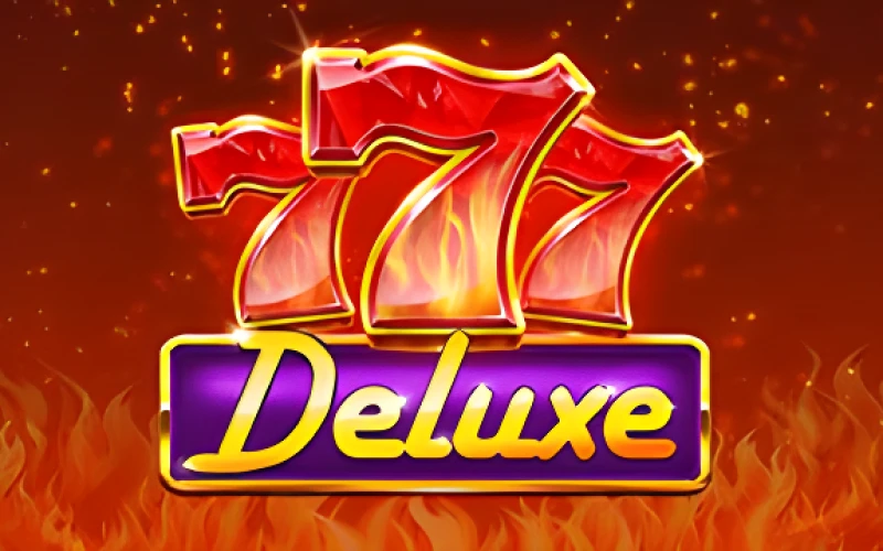 Win in the game 777 Deluxe in Melbet online casino.