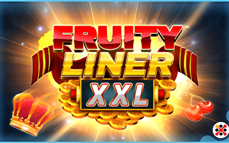 Earn money in the game Fruityliner X in Melbet online casino.