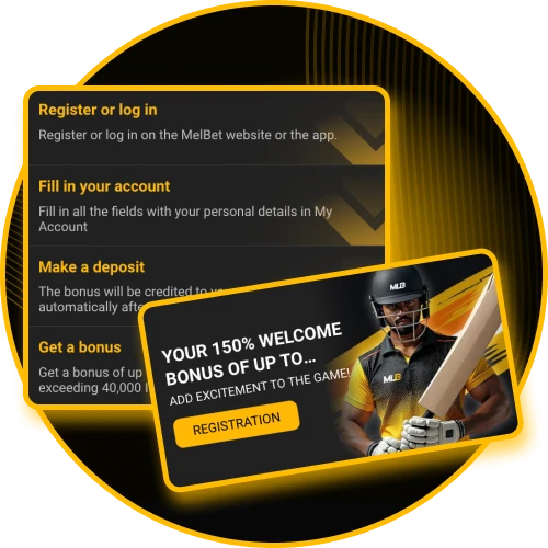 Melbet online casino offers a wide range of different bonuses.